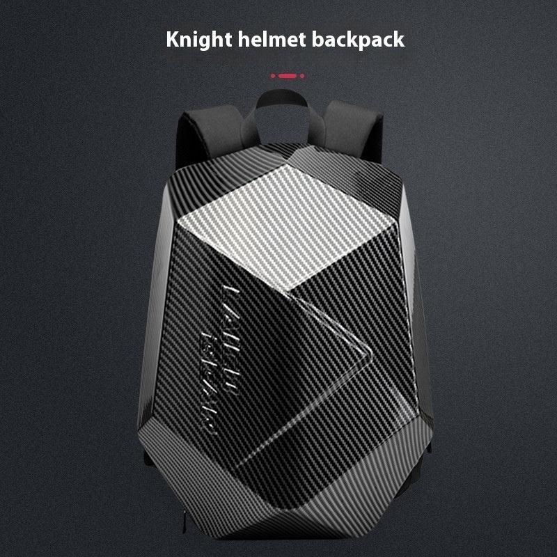 Motorcycle Knight Hard Shell Backpack - RUBASO