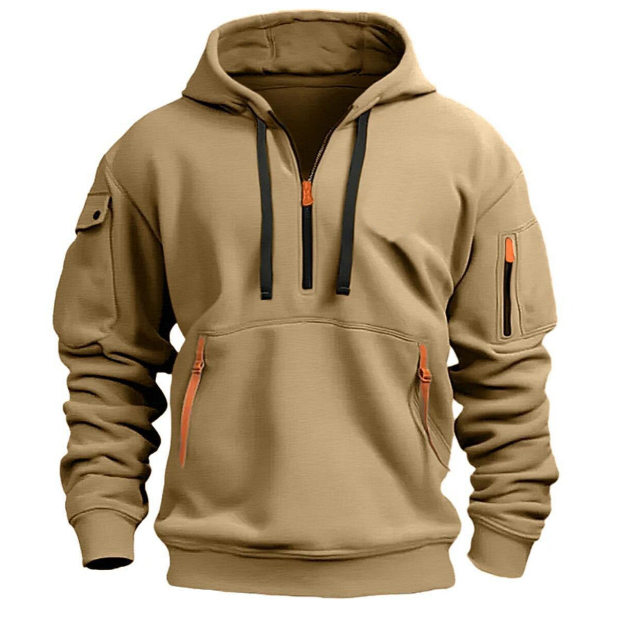 Cotton Pullover Hoodie – Loose Fit for Comfort