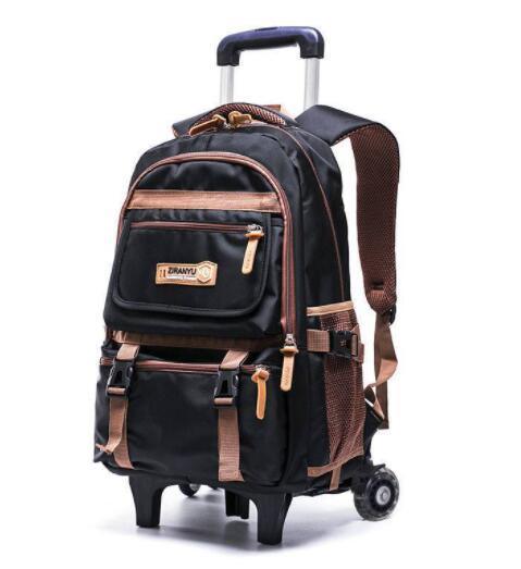 Fashion And Simple Children's Trolley School Backpack - RUBASO