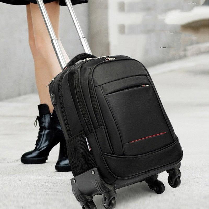 Travel Trolley Backpack Business Large Capacity - RUBASO