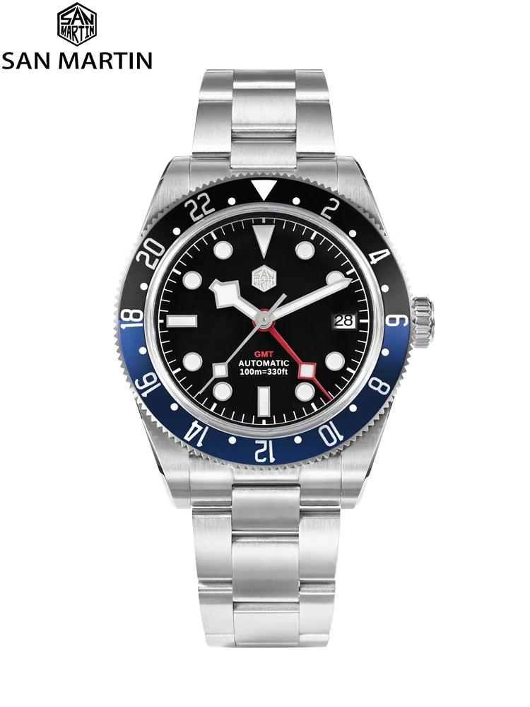 San Martin Luxury 39mm GMT SN0109 (Automatic) - RUBASO