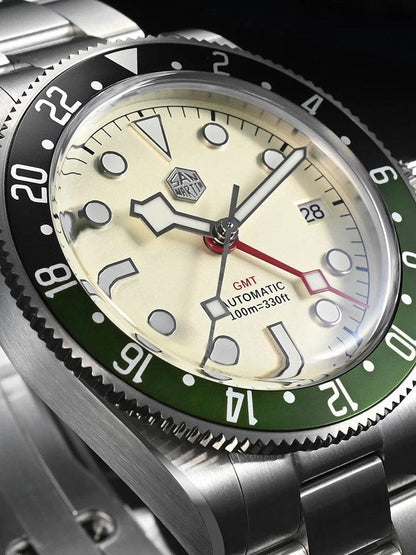 San Martin Luxury 39mm GMT SN0109 (Automatic) - RUBASO