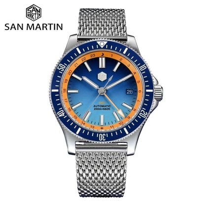 San Martin Original Design GMT SN0119 (Mechanical) - RUBASO