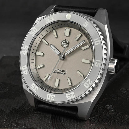 San Martin Diver Grade 5 Titanium Luxury SN0027-T3 (Mechanical) - RUBASO