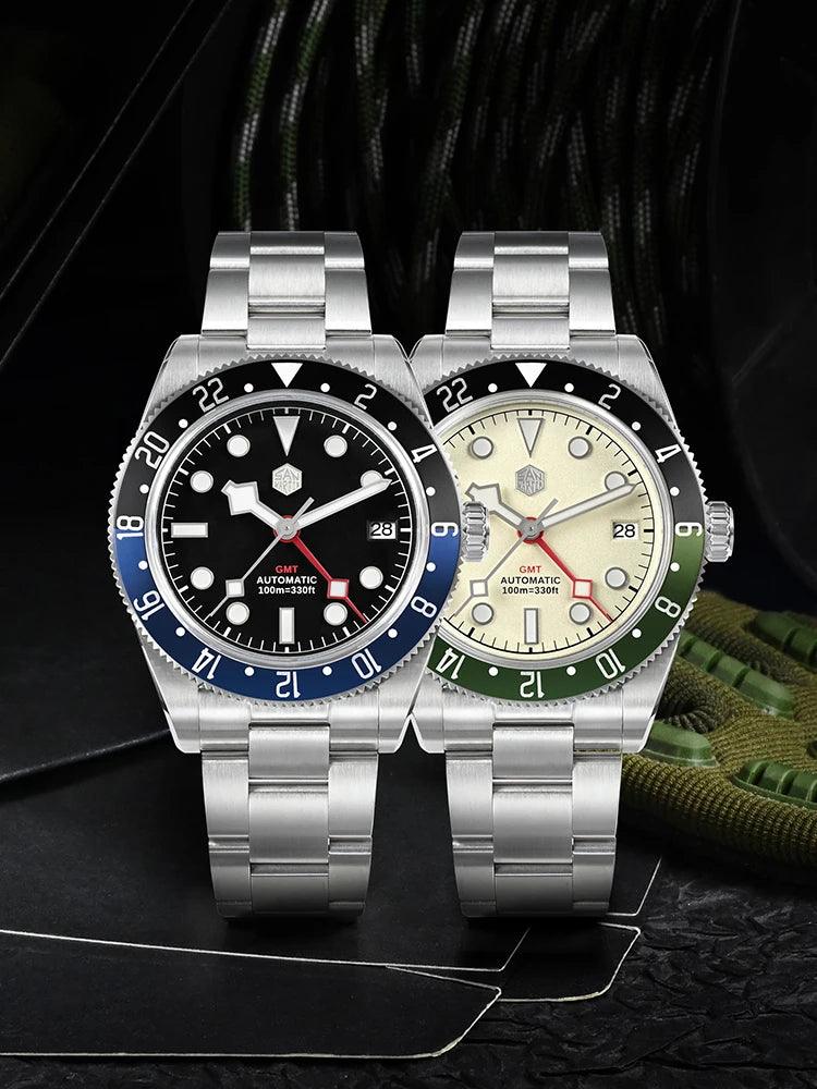 San Martin Luxury 39mm GMT SN0109 (Automatic) - RUBASO