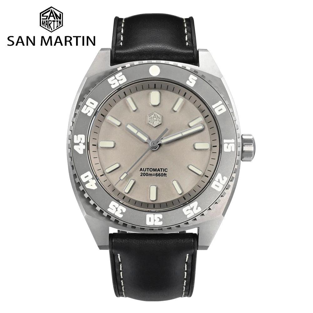 San Martin Diver Grade 5 Titanium Luxury SN0027-T3 (Mechanical) - RUBASO