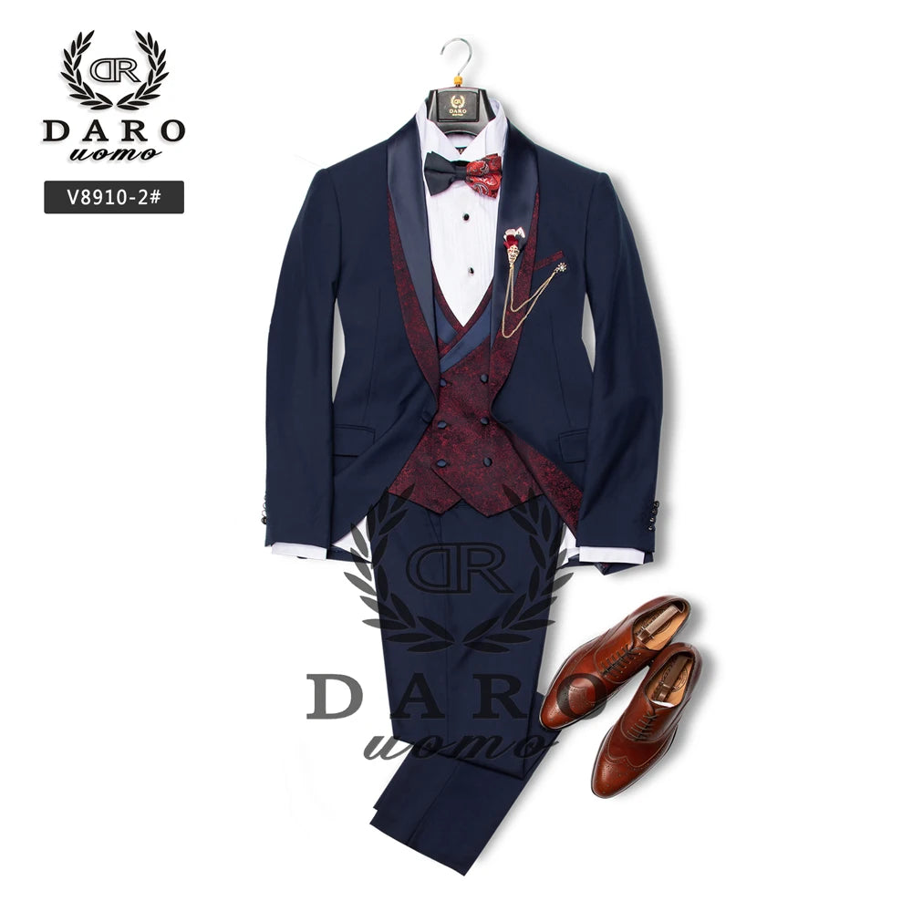 The Black Rose Premium Daro Uomo Formal Events Suit DRV8910-2 (Two-Piece)