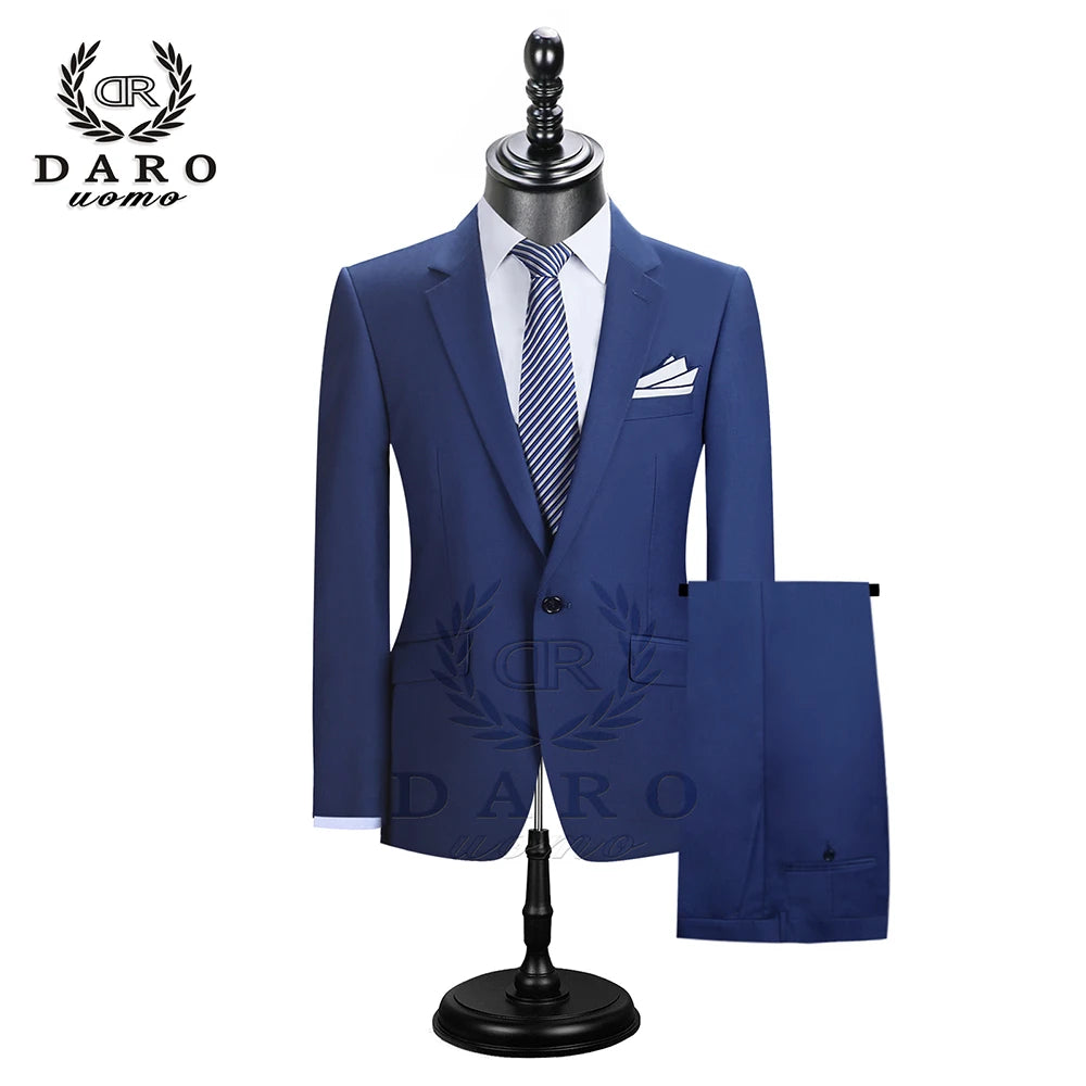 The Black Rose Premium Daro Uomo Casual Suit DR8158 (Two-Piece)