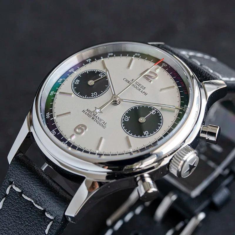 Sugess 1963 Pilot Chronograph Air Force (Mechanical) - RUBASO