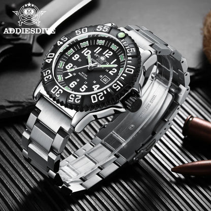 ADDIESDIVE MY-050S Sport Watch with Luminous Features and Miyota Movement (Quartz)