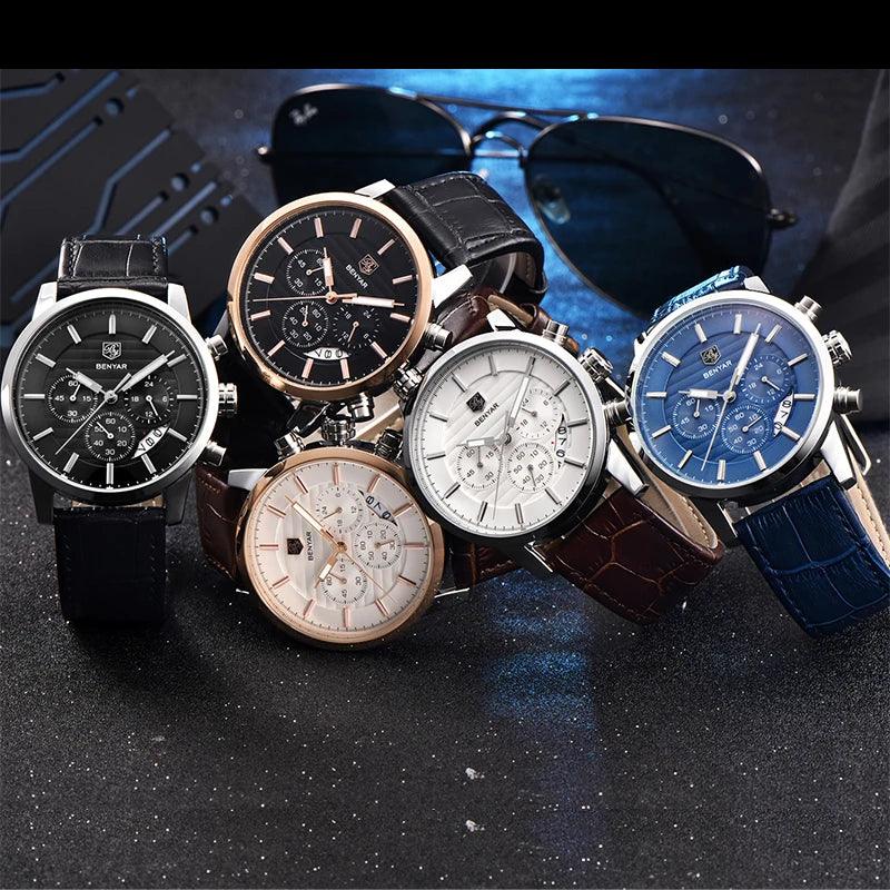 BENYAR Chronograph BY-5104M (Quartz) - RUBASO