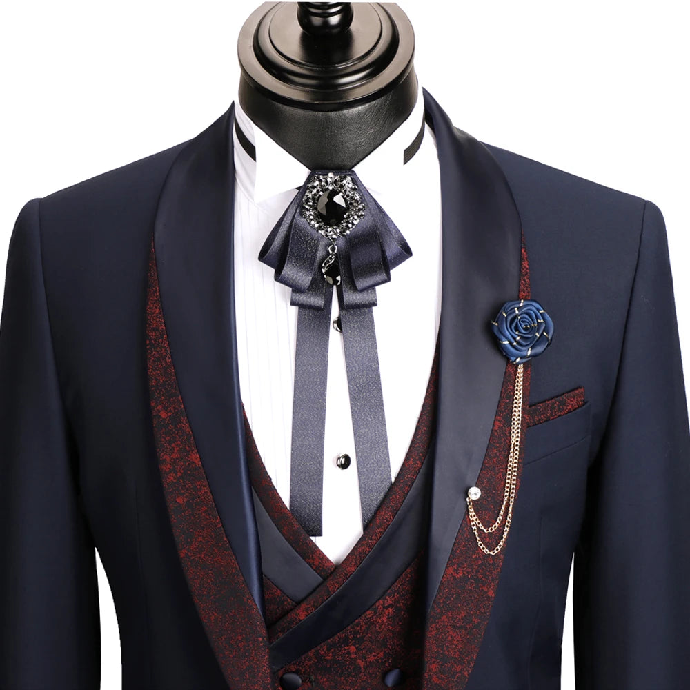 The Black Rose Premium Daro Uomo Formal Events Suit DRV8910-2 (Two-Piece)