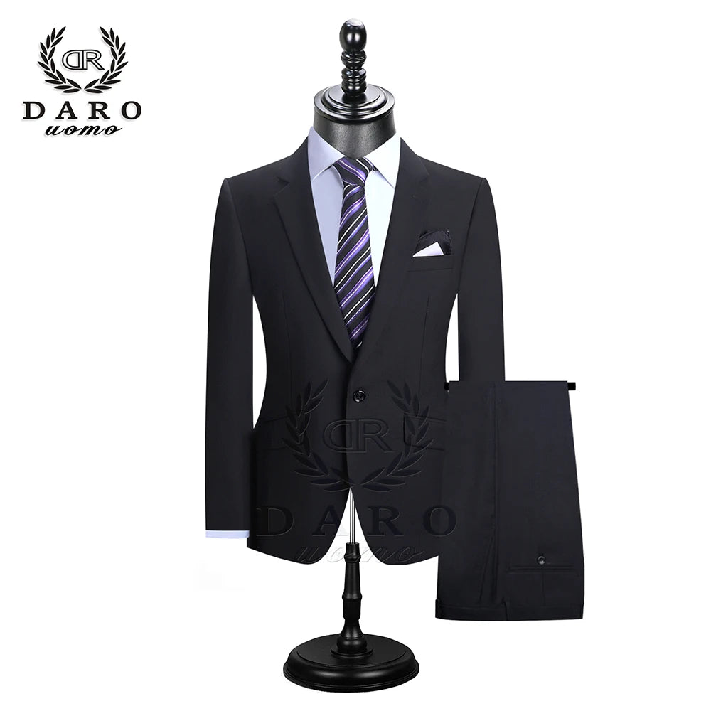 The Black Rose Premium Daro Uomo Casual Suit DR8158 (Two-Piece)