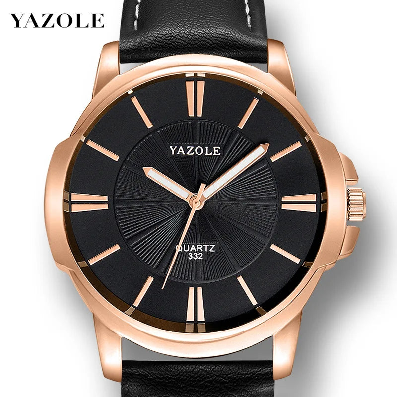 YAZOLE 332 Business Men's Wrist Watch (Quartz)