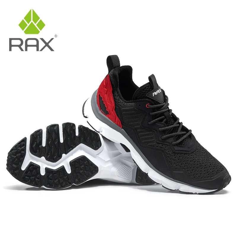 RAX Men's Cushioning Running Shoes Safe Night Running Outdoor Sports Brand Sneakers Men Trekking Shoes Male Gym Running Shoes