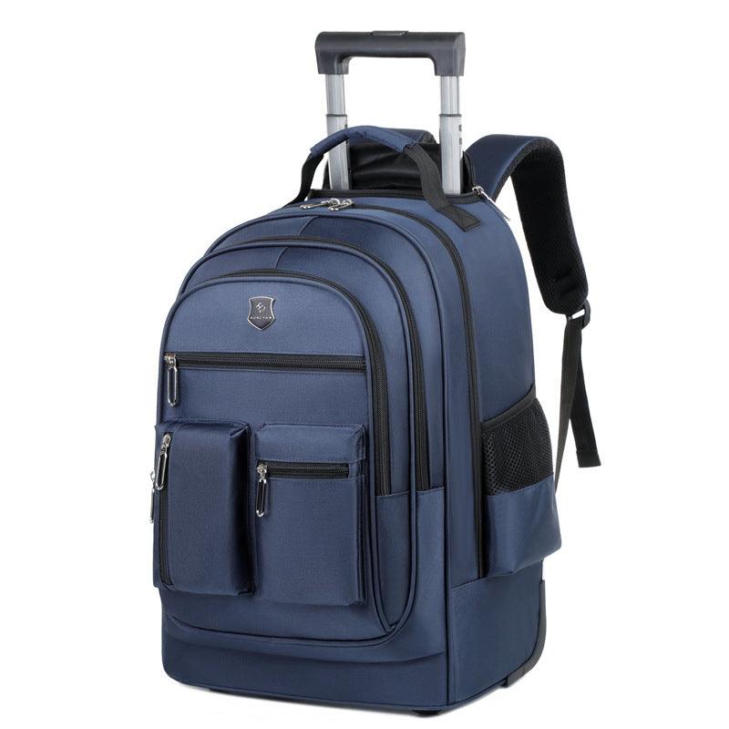 Trolley Backpack Ultra-light Large Capacity Single-directional Wheel - RUBASO