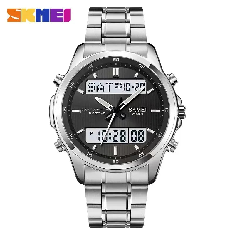 Skmei 2049 Analog-Digital Watch | Stylish & Functional (Digital-Quartz)