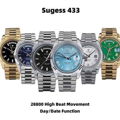 Sugess S433 President Day Date (Automatic) - RUBASO