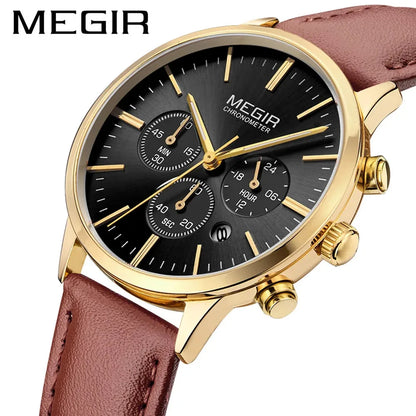 MEGIR 2011 Chronograph Classic Watch (Quartz)