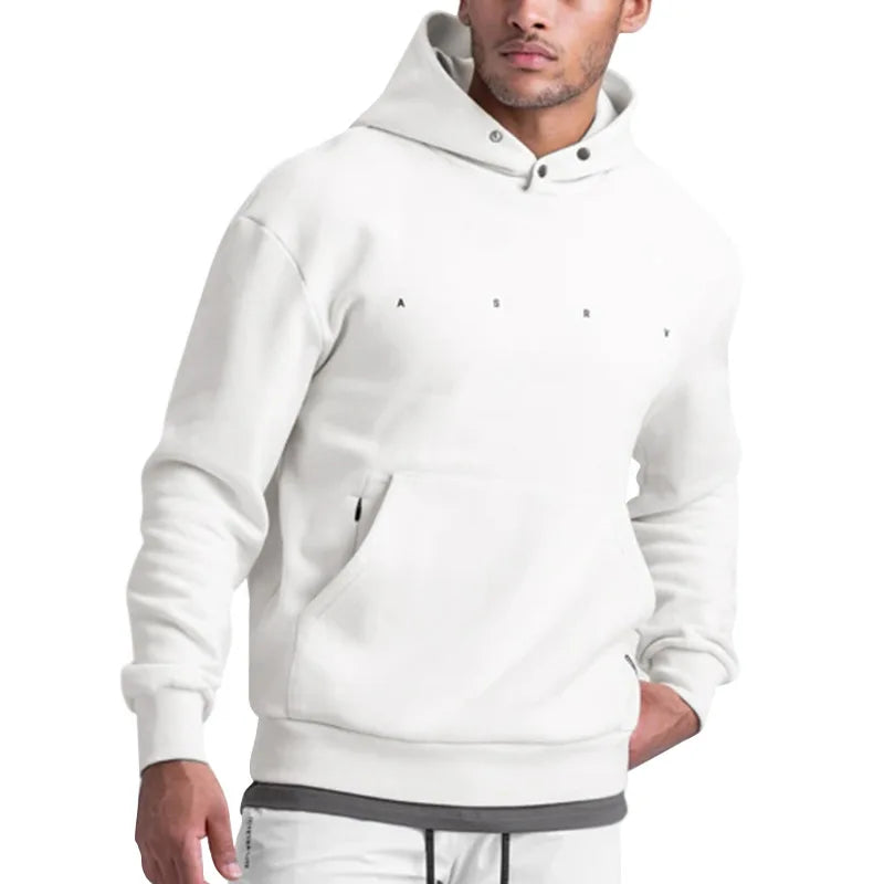 Oversized Fitness Hoodie – Sweatshirt with Multi-Pockets