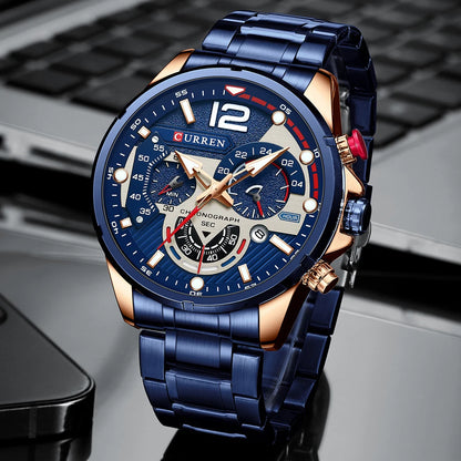 CURREN 8395 Business Chronograph (Quartz)