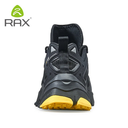 RAX Running Shoes Men&Women Outdoor Sport Shoes Breathable Lightweight Sneakers Air Mesh Upper Anti-slip Natural Rubber Outsole