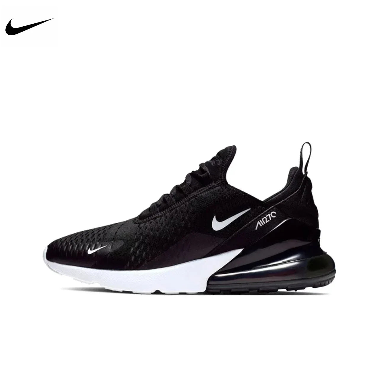 Nike Air Max 270 Mesh Shock Absorption Non-Slip Abrasion Resistant Low Top Air Cushion