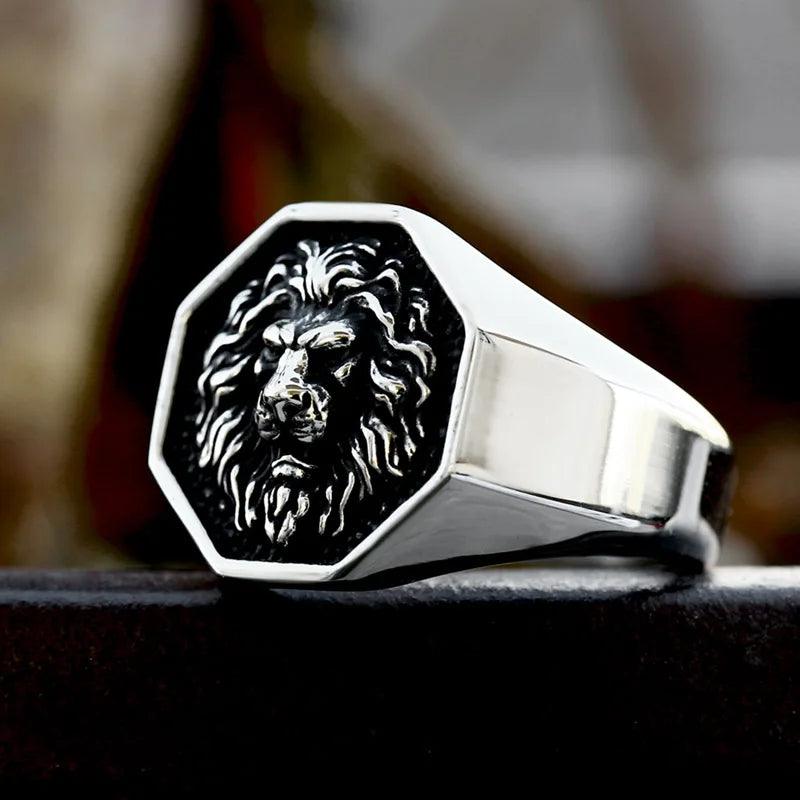 BEIER Men's Vintage Animal Pattern Ring - Model BR8-1191 - RUBASO