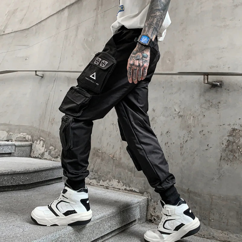 Original Design High Street Techwear Tactical Multi-Pocket Cargo Pants