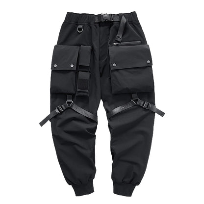 Urban Explorer LAB.07 Black Cargo Pants for Men