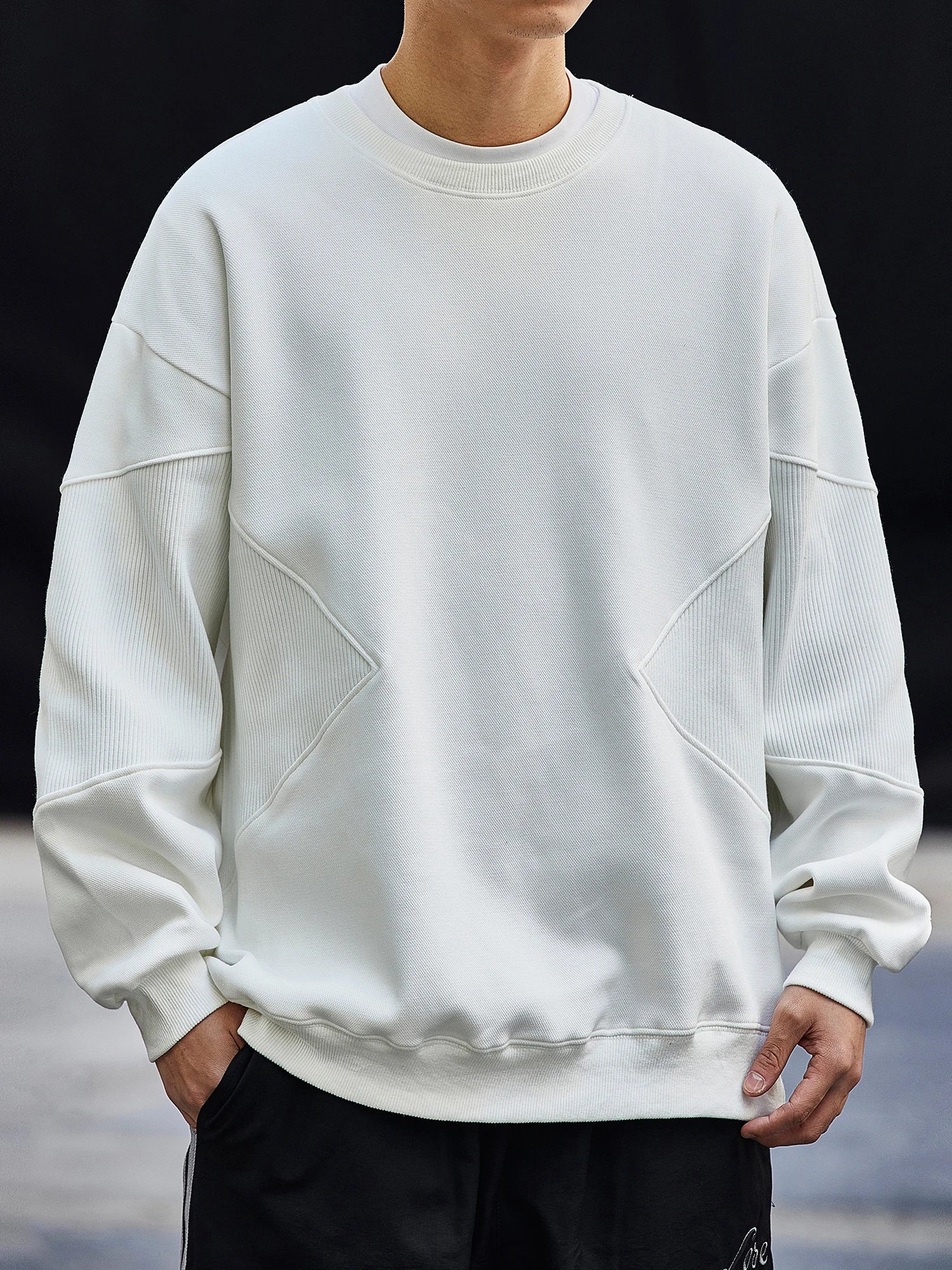 Spring Autumn Men's Wear Minimalist Casual Hoodie