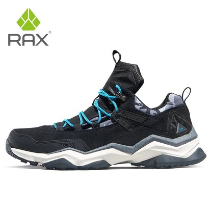 Rax Hiking Shoes Men Waterproof Trekking Shoes Lightweight Breathable Outdoor Sports Sneakers for Men Climbing Leather Shoes