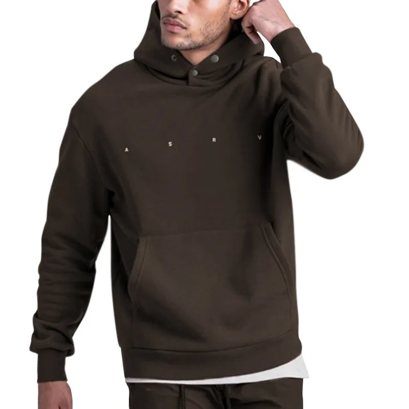 Oversized Fitness Hoodie – Sweatshirt with Multi-Pockets