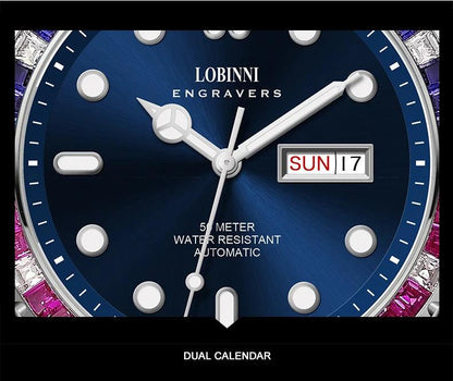 Lobinni Engravers Diamond Bezel (Automatic) - RUBASO