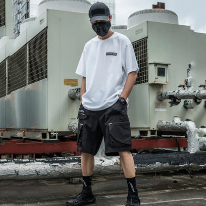 Techwear High Street Reflective Light T-Shirt