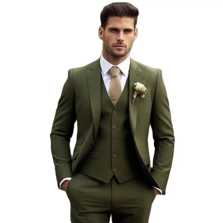 The Black Rose Carlos Pena 013A Wedding & Business Suit