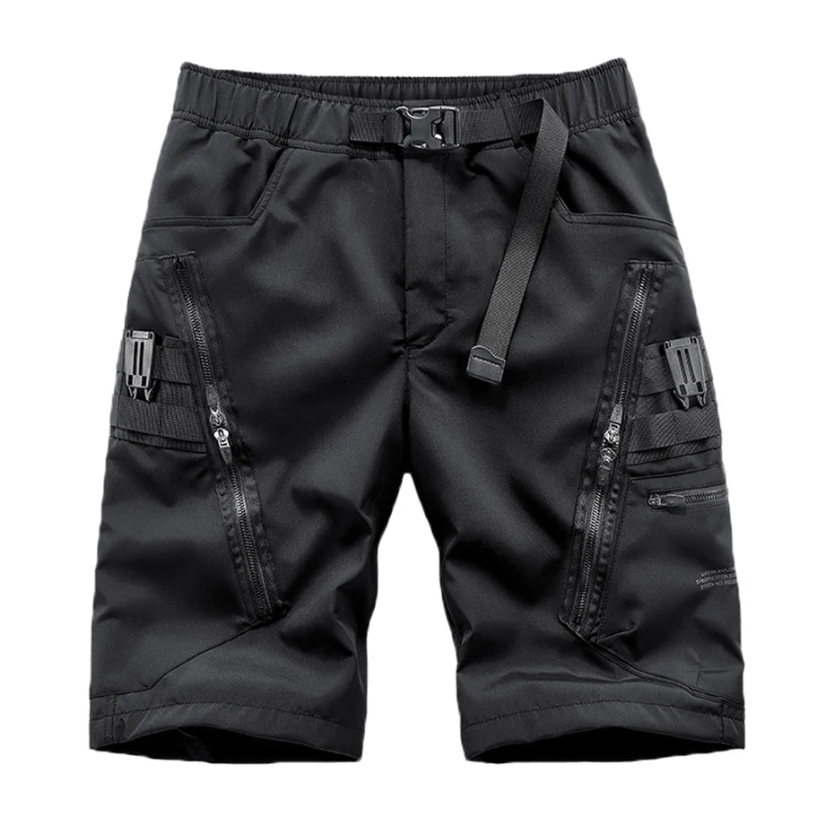 Urban Explorer LAB.07 Button Pockets Fashion Harajuku Short Pants