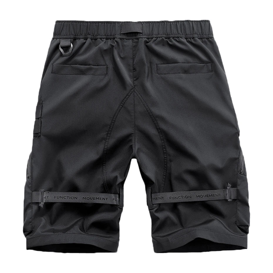 Urban Explorer LAB.07 Button Pockets Fashion Harajuku Short Pants