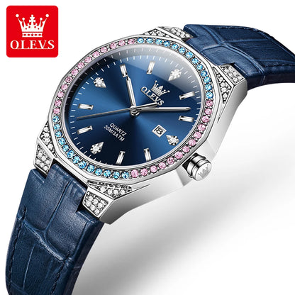 OLEVS 5606 Waterproof Luxury Brand Wristwatch (Quartz)