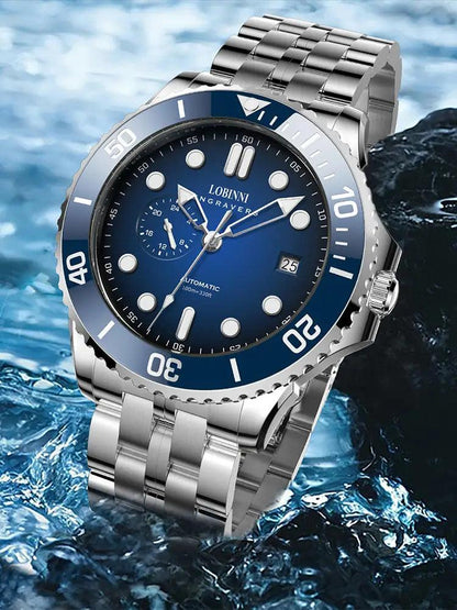 Lobinni Engravers Oceanic L19021 (Automatic) - RUBASO