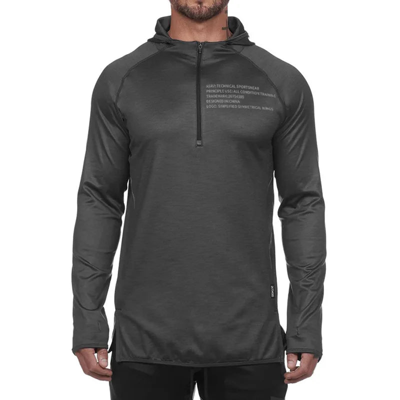 Fitness Comfortable Hooded Sweatshirt Sportswear