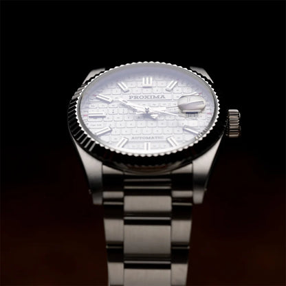 PROXIMA PX1690-JP 37mm Men Dress Watch Luxury Sapphire PT5000 Keyboard Dial (Automatic)