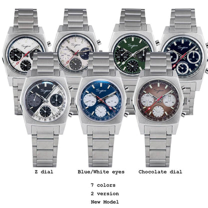 Sugess Original Chronograph Series Swanneck S419 (Mechanical) - RUBASO