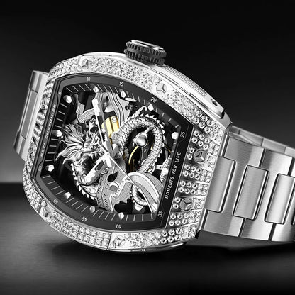 GEYA Tonneau Crystal Diamond Case Dragon 78162 (Mechanical)