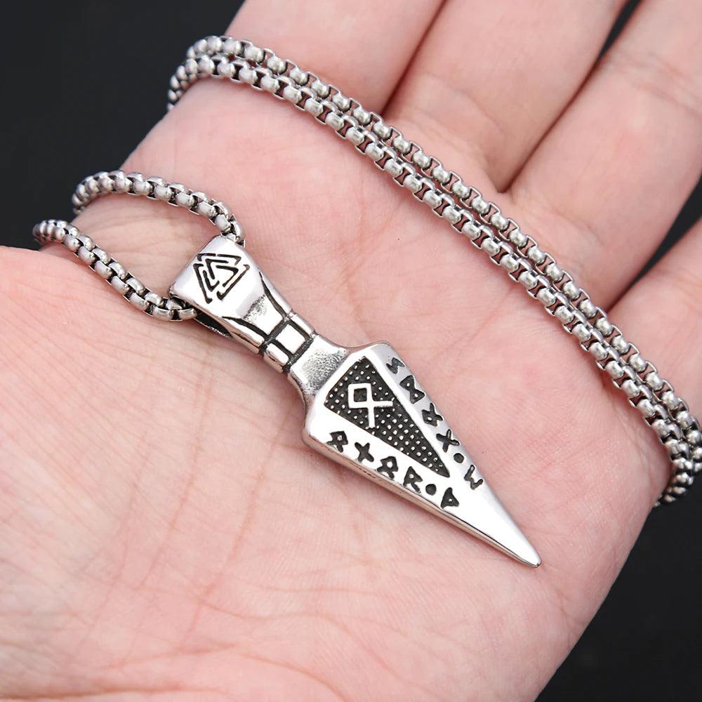 NORTHMAN Nordic Viking Arrow Pendant Necklaces - RUBASO