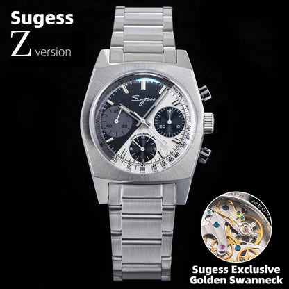 Sugess Original Chronograph Series Swanneck S419 (Mechanical) - RUBASO