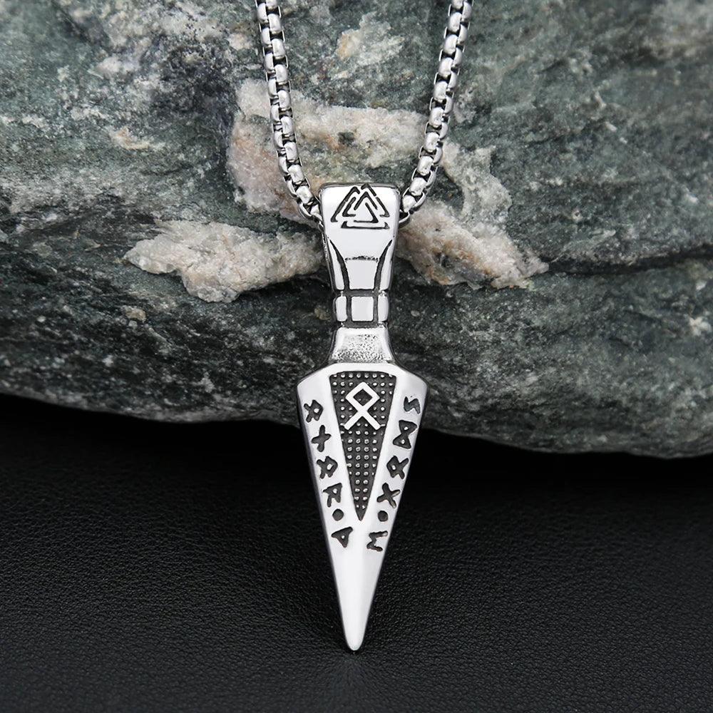 NORTHMAN Nordic Viking Arrow Pendant Necklaces - RUBASO