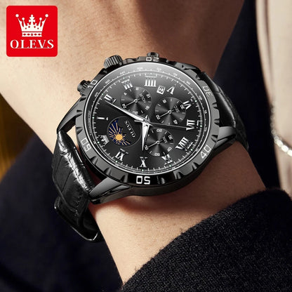 OLEVS Quartz Wristwatch Model 2950 Chronograph