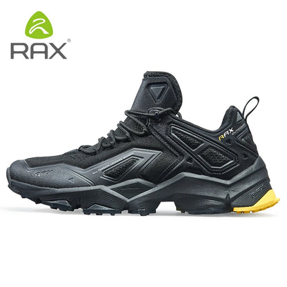 RAX Running Shoes Men&Women Outdoor Sport Shoes Breathable Lightweight Sneakers Air Mesh Upper Anti-slip Natural Rubber Outsole