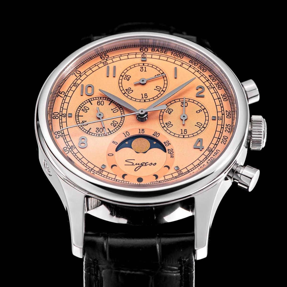 Sugess Tianjin Chronograph Moonphase S389-2 (Mechanical) - RUBASO